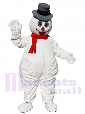 Bonhomme de neige costume de mascotte