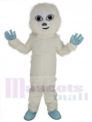 Bonhomme de neige costume de mascotte