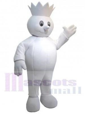 Bonhomme de neige costume de mascotte