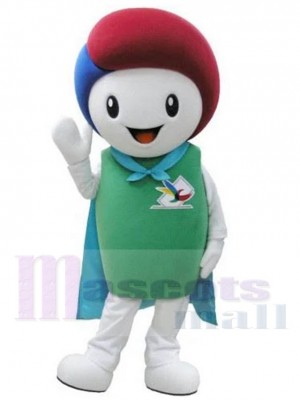 Bonhomme de neige costume de mascotte