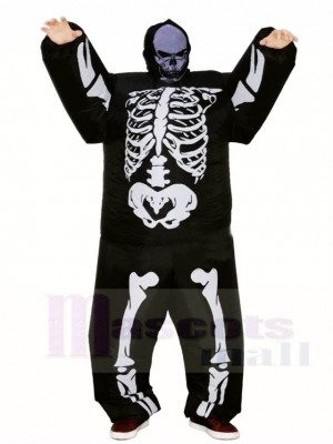 Squelette Le crâne Gonflable Halloween Noël Les costumes pour Adultes