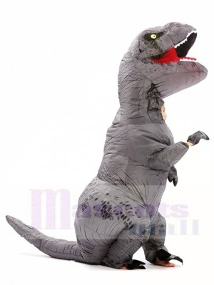 Gris gris T-REX Dinosaure Gonflable Halloween Noël Les costumes pour Des gamins