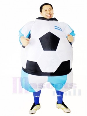 Argentine Football Gonflable Adulte Les costumes Monde Coupe Coup Up Carnaval Costume
