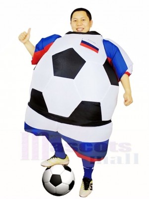 Monde Coupe Russie Football Football Joueur Gonflable Halloween Noël Les costumes pour Adultes