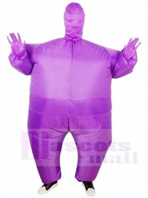 Purple Full Body Suit Inflatable Halloween Christmas Costumes for Adults