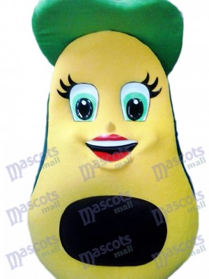 Avocat frais Mascotte Costume Fruit Plante alimentaire