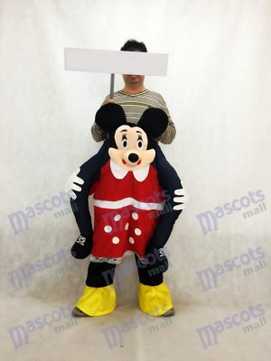 Minnie Mouse porte moi Ride Piggyback Minnie Mouse Costume de mascotte