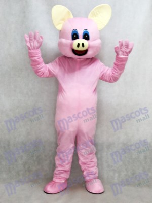 Nouveau Mascotte de Cochon Rose Costume Adulte Animal