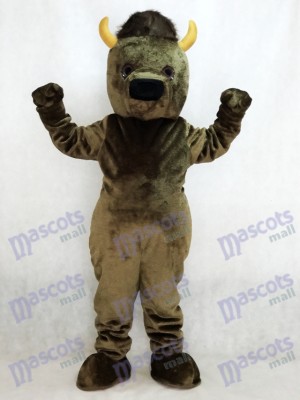 Marshall Thundering Herd Costume de mascotte de Buffle Marco the Bison Marshall University