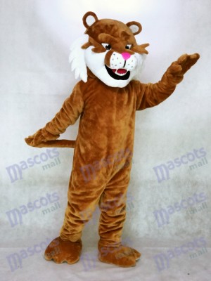 Nouveau costume de mascotte de tigre de sabre réaliste Animal