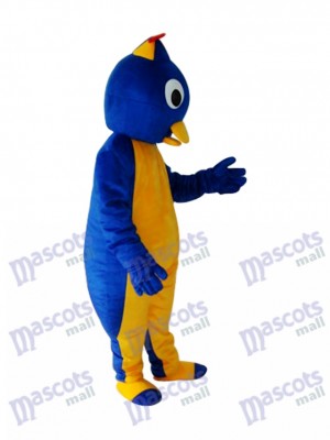 Bleu manchot 2 Mascotte Costume adulte océan