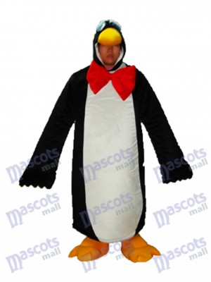 Costume adulte de mascotte de pingouin 2 océan