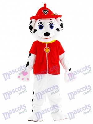 Marshall Paw Patrol chien Mascotte Costume Cartoon Anime