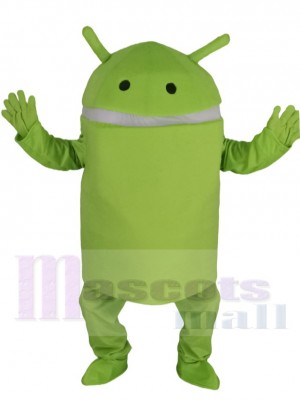 Android Robot maskottchen kostüm