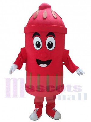 Bouche d'incendie costume de mascotte