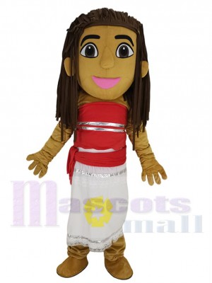 Moana costume de mascotte