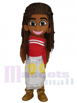 Moana costume de mascotte