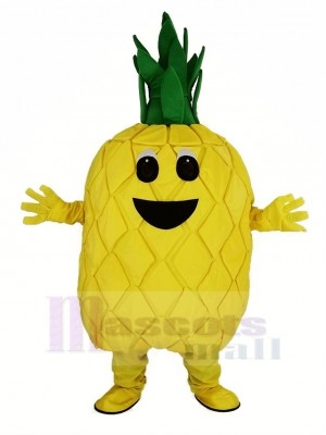 Ananas Fruit Mascotte Costume Dessin animé