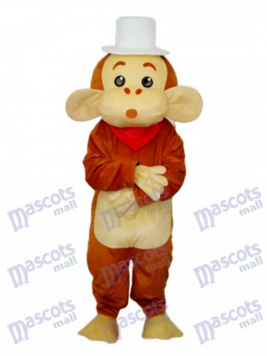 Cap singe mascotte costume adulte animal