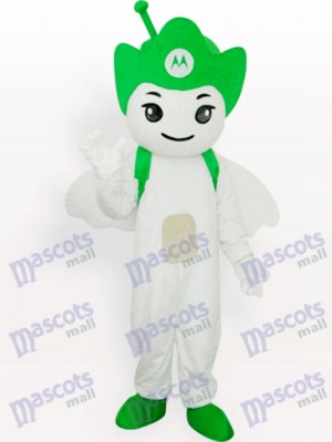 Déguisement de mascotte adulte Green Moto Angel Party