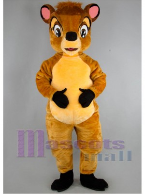 Cerf costume de mascotte