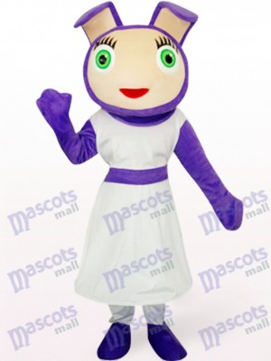  33/5000 Costume de mascotte animal mignonne pourpre