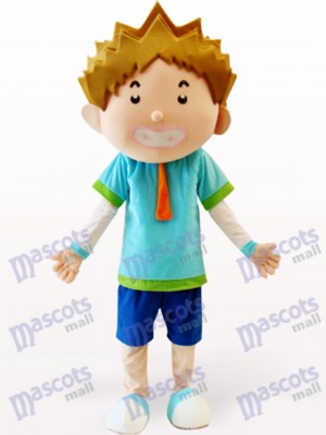 Costume de mascotte adulte Cartoon Smart Boy