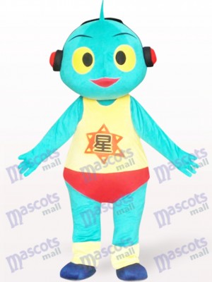 Belle Costume de mascotte de bande dessinée de poupée de Mars