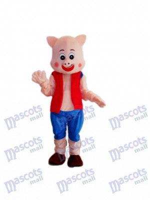 Déguisement de mascotte de petit cochon