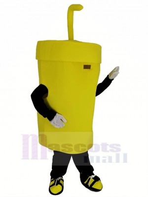 Gros Jaune Coupe Mascotte Costume