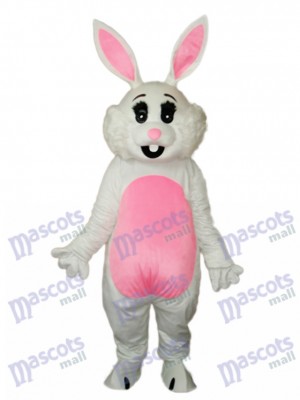 Oreilles de Pâques Rose Lapin mascotte Costume adulte Animal