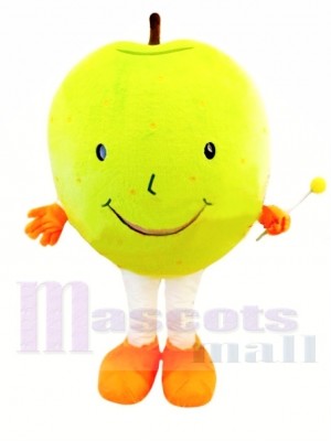 Pomme verte géante Costume de mascotte