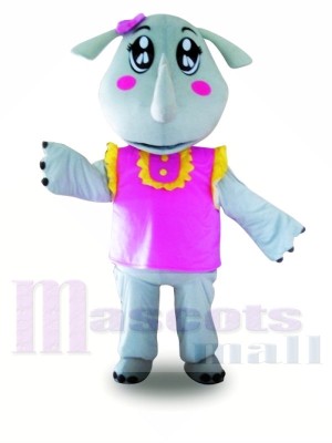 Gilet rose Rhinocéros Costumes De Mascotte