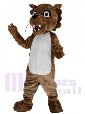 Couguar costume de mascotte
