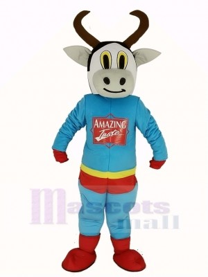 Super Vache Bétail Mascotte Costume