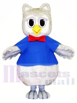 Mignonne Gris Hibou Costumes De Mascotte