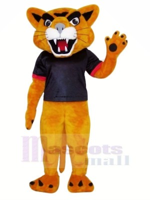 Heureux Puma Mascotte Costume Pas cher