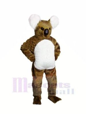 marron Koala Adulte Mascotte Les costumes Animal