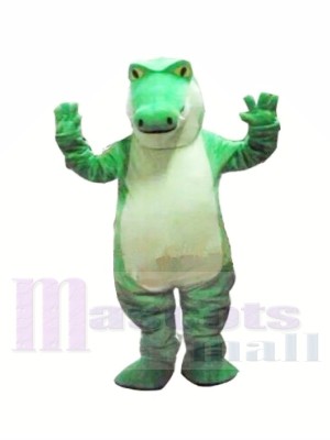 Féroce vert Alligator Mascotte Les costumes Animal