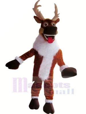 Noël Renne Adulte Mascotte Les costumes Animal