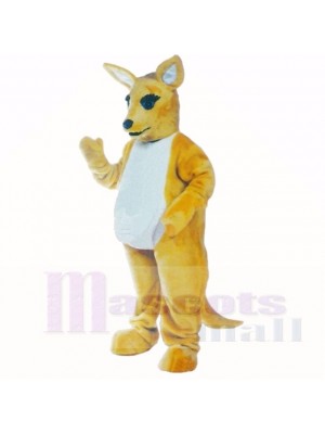 Amical Poids léger Kangourou Costumes De Mascotte Adulte