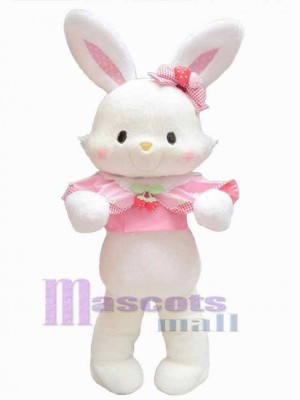 Lapin de Pâques costume de mascotte