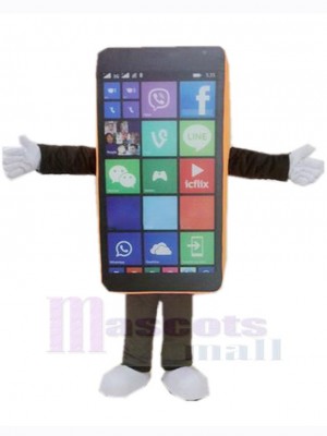 Téléphone costume de mascotte