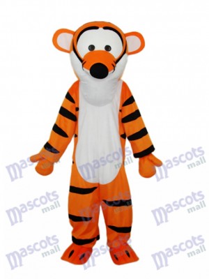 Strange Mouth Tigger Mascot Adult Costume