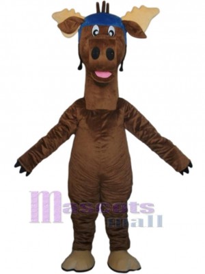 Cerf costume de mascotte