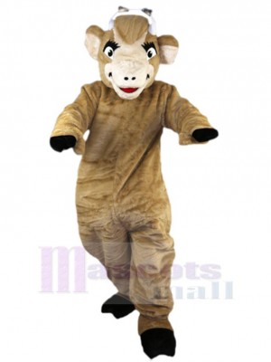 Taureau costume de mascotte