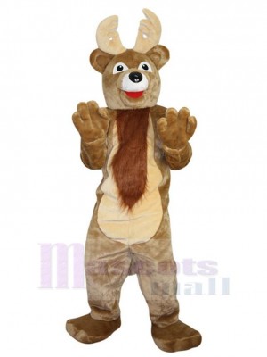 Cerf costume de mascotte