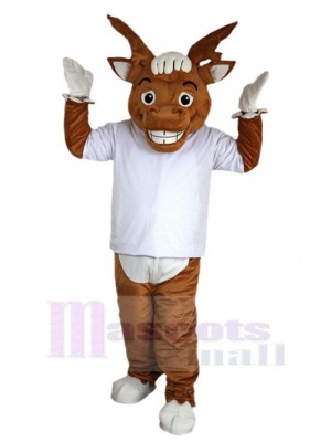 Cerf costume de mascotte