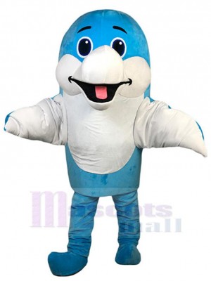 Dauphin costume de mascotte