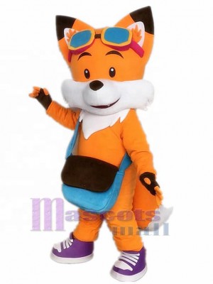 Renard costume de mascotte